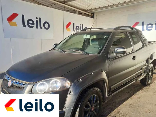 LOTE 023 - FIAT STRADA ADVENTURE 2014