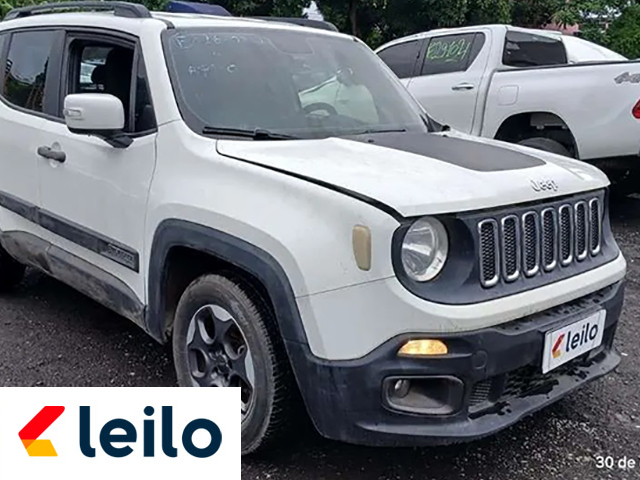 LOTE 038  - JEEP RENEGADE SPORT 2016